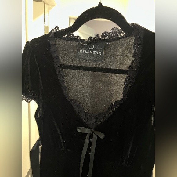 Killstar Velvet Dress - Picture 3 of 5